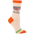 SALE: Women's Crew Socks - Ringmaster of the Shit Show - Blue Q - combed cotton