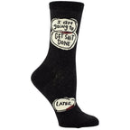 SALE: I am going to Get Shit Done.  Later Women's Crew Sock - Blue Q