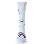SALE: Women's Crew Socks - Up Yours  - Blue Q