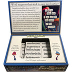 Psychedelic Magnetic Poetry kit