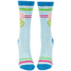 Blue Q Women's Crew Sock Queen of Bitch Mountain