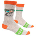 MEN's Crew Socks - Ringmaster of the Shitshow  - Blue Q