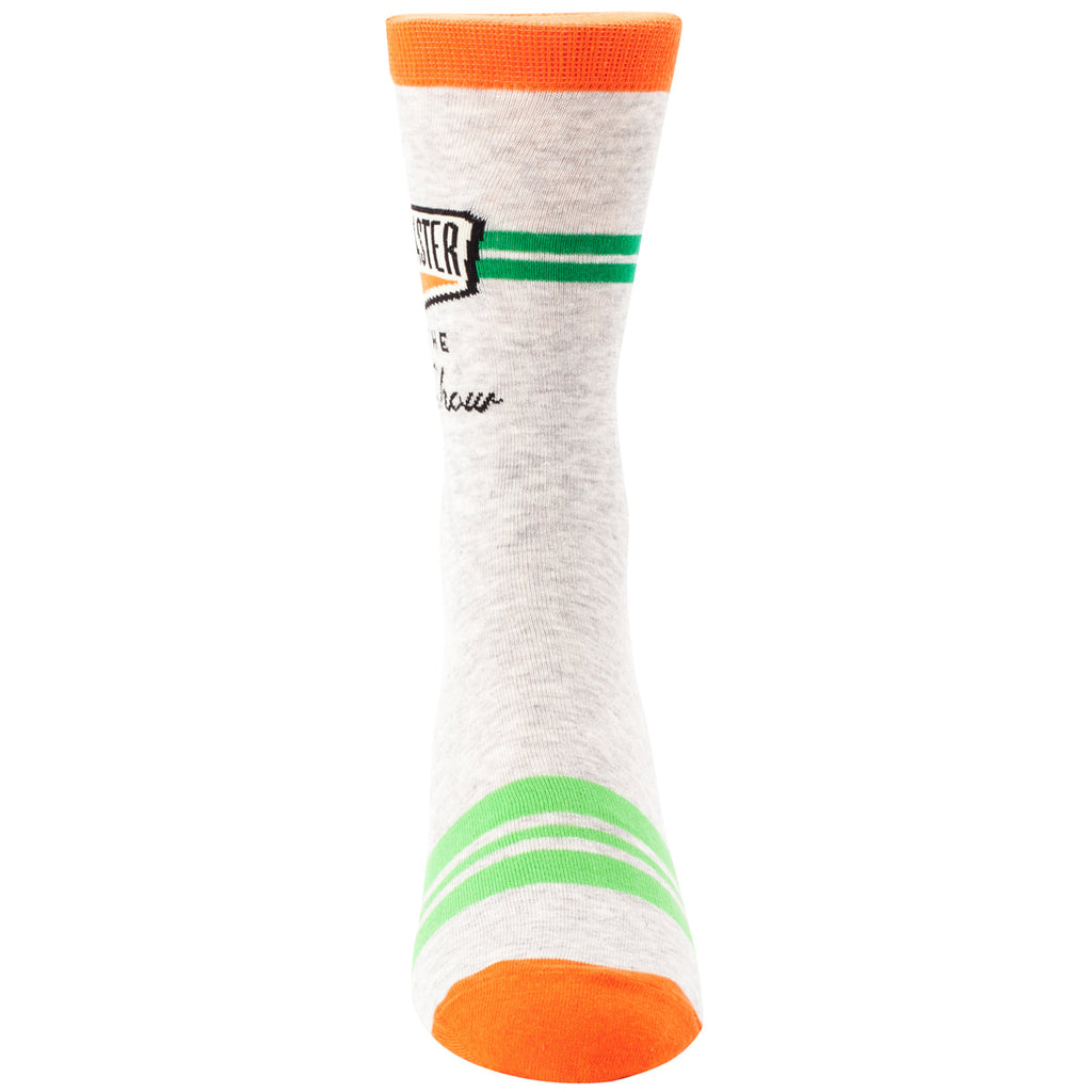 MEN's Crew Socks - Ringmaster of the Shitshow  - Blue Q
