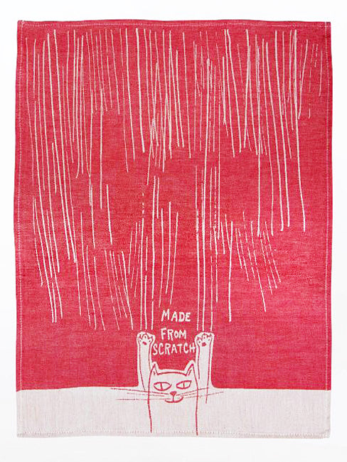 Blue Q Kitchen Towel - woven jacquard Cotton Kitchen Towel -  Made From Scratch