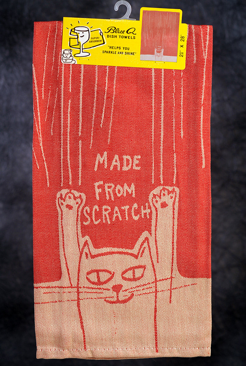 Blue Q Kitchen Towel - woven jacquard Cotton Kitchen Towel -  Made From Scratch