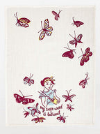 Blue Q Kitchen Towel - Screen Printed Cotton Kitchen Towel - My Safe Word is Takeout