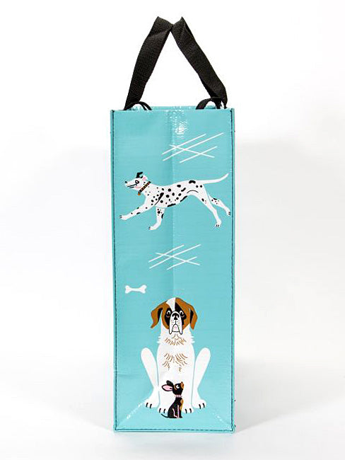 People to Meet, Dogs Blue Q Shopper Bag - Reusable Shopping Bags