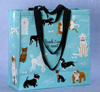 People to Meet, Dogs Blue Q Shopper Bag - Reusable Shopping Bags