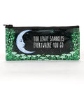 You Leave Sparkles Everywhere You Go - Blue Q Pencil Case