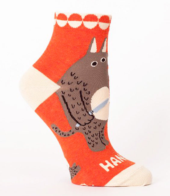 Blue Q Women's Ankle Sock Hangry