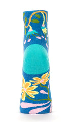 Women's Ankle Sock Don't Push Me - Blue Q