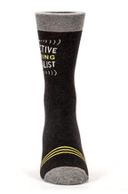 SALE: MEN's Crew Socks - Selective Hearing Specialist - Blue Q