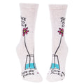 Take No Shit Give No Fucks  - Blue Q Women's Crew Socks