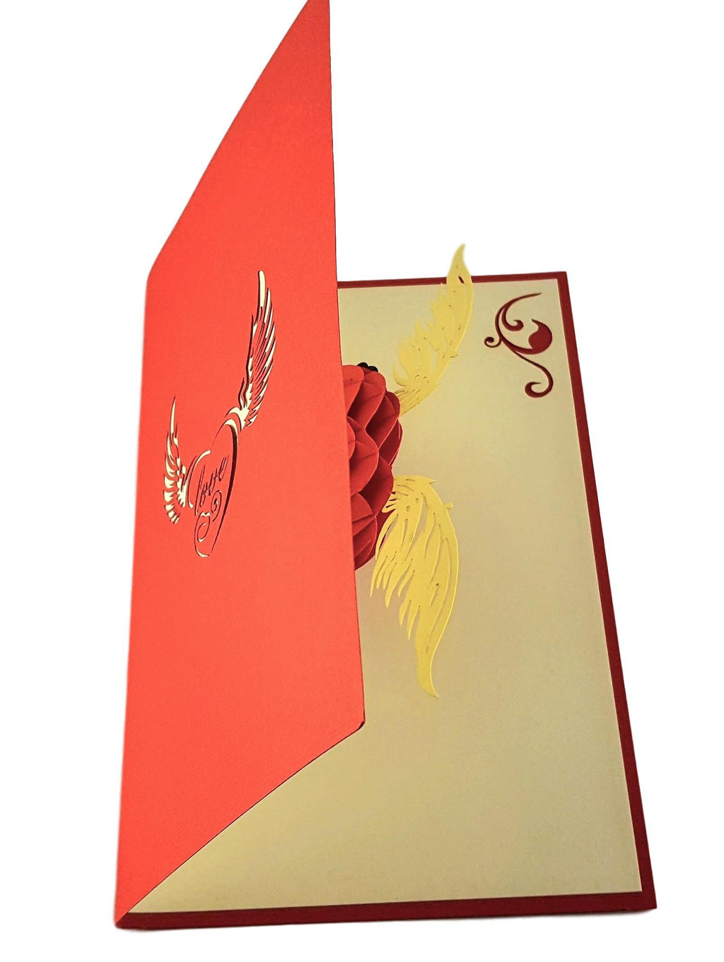 SALE:  Pop Up Lesbian Heart Card - by IGT cards