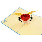 SALE:  Pop Up Gay Heart Card - by IGT cards