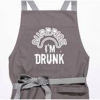 SALE: Surprise I'm Drunk heavy cotton with pocket Apron by Twisted Wares