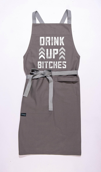 SALE:  Twisted Wares Apron:  Drink Up Bitches