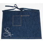 SALE: Saucy - Twisted Wares Unisex Denim Half Apron