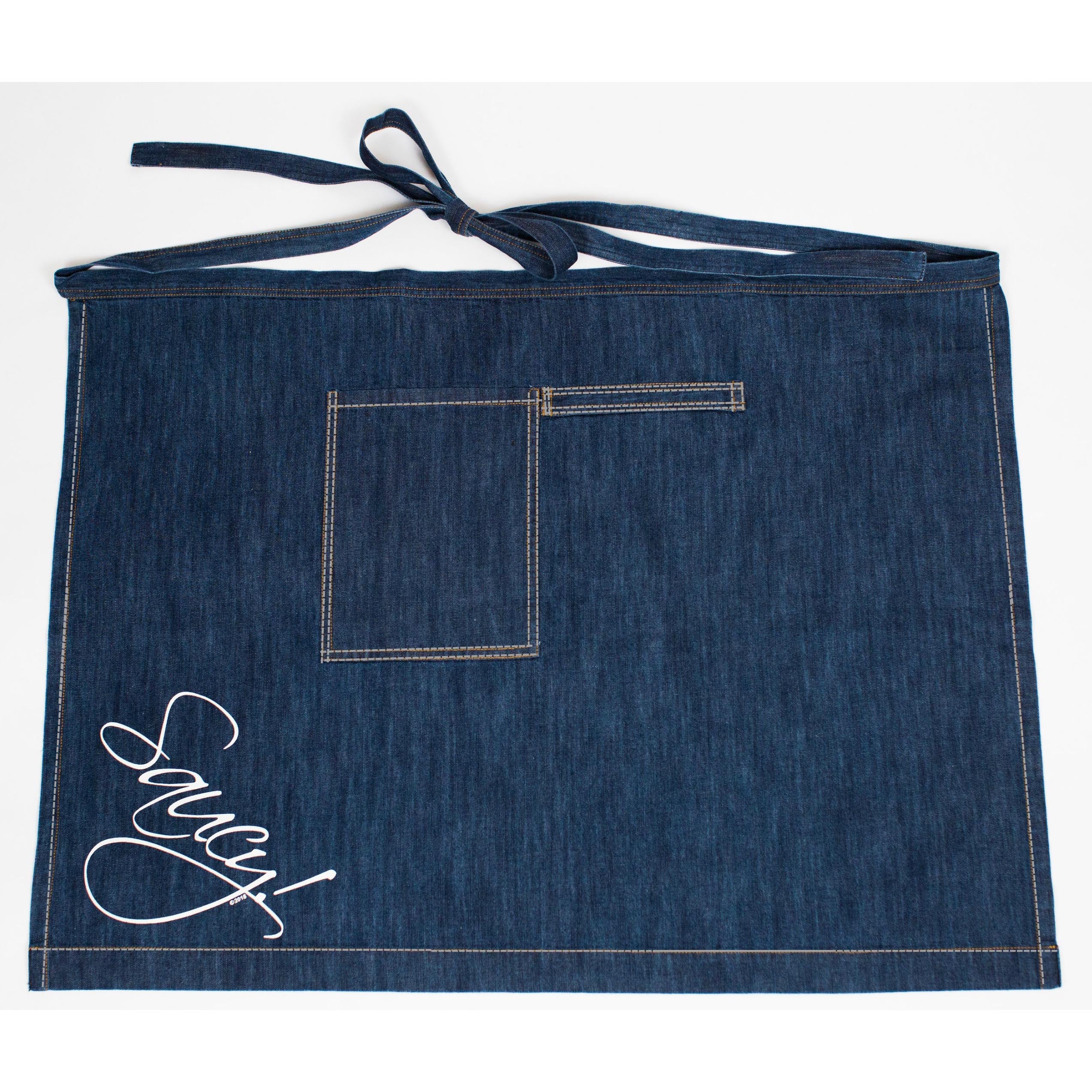 SALE: Saucy - Twisted Wares Unisex Denim Half Apron