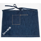 SALE: Twisted Wares Unisex Denim Half Apron:  HBIC Head Bitch in Charge