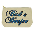 Bad & Boujee canvas and lined Twisted Wares Toiletries Bag