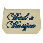 Bad & Boujee canvas and lined Twisted Wares Toiletries Bag