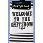 Twisted Wares Hang Tight Terry Towel - Welcome to the Shitshow