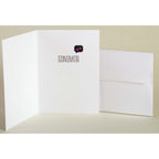 SALE:  Mrs. & Mrs. Lesbian beaver wedding card  by Peas & Cukes