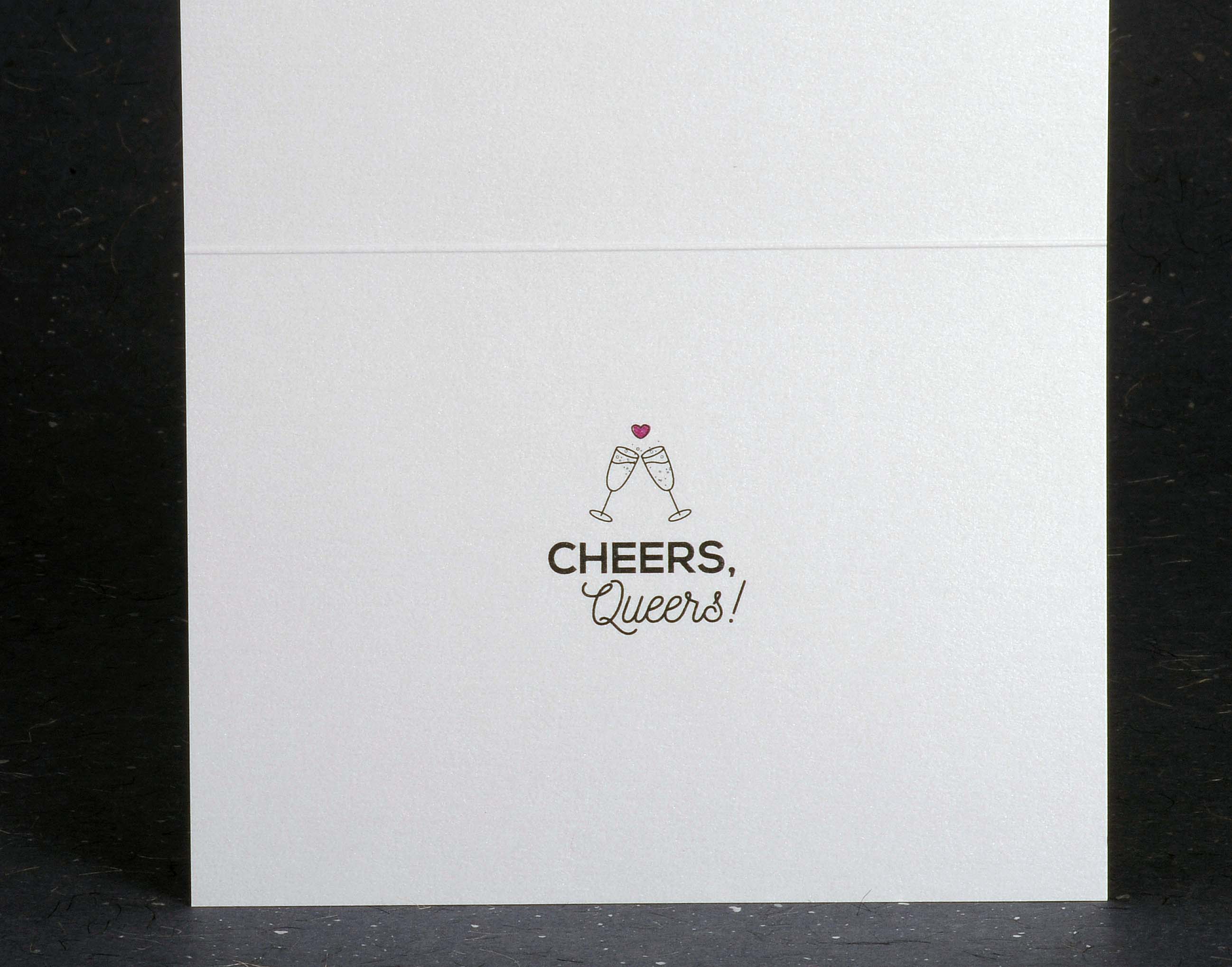 SALE:  Mr. and Mr. Wedding Card (bowties) by Peas & Cukes