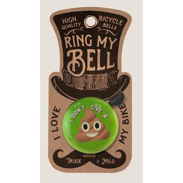 SALE:  I Don't Give a Turd Bike Bell by Trixie & Milo