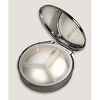 Party Time 3 compartment Pill Box with Mirror by Lucky Jack fka Trixie & Milo