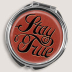 Stay True compartment Pill Box with Mirror by Lucky Jack fka Trixie & Milo