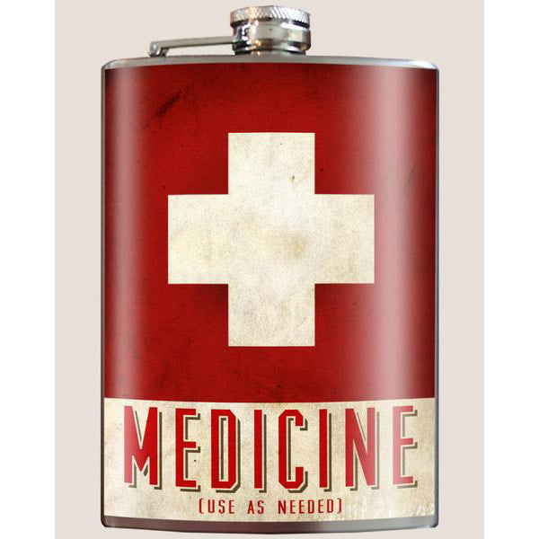 Medicine lead free flask by Lucky Jack fka Trixie and Milo