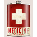 Medicine lead free flask by Lucky Jack fka Trixie and Milo