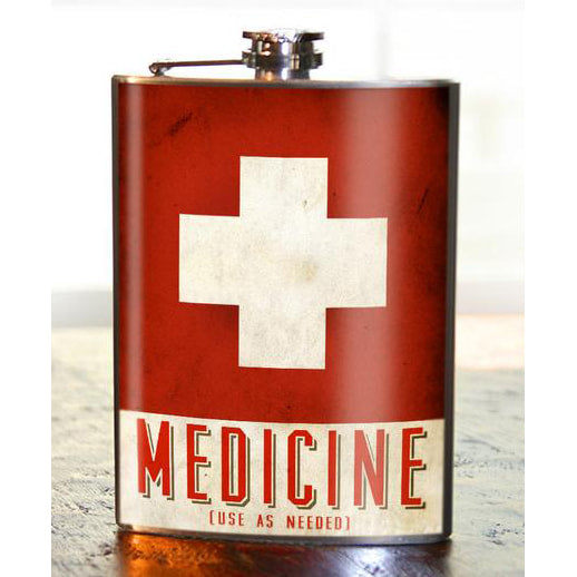 Medicine lead free flask by Lucky Jack fka Trixie and Milo