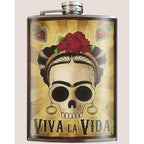 Viva La Vida lead free flask by Lucky Jack fka Trixie and Milo