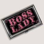 Boss Lady Business Card Holder by Lucky Jack fka Trixie and Milo