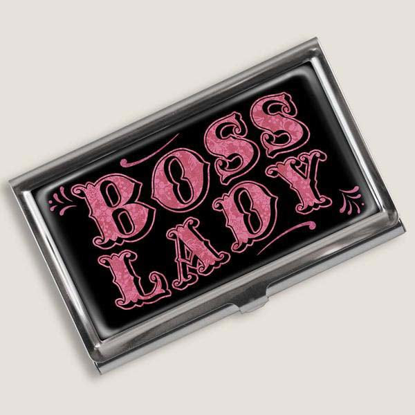 Boss Lady Business Card Holder by Lucky Jack fka Trixie and Milo