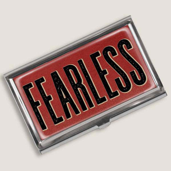 Fearless Business Card Holder by Lucky Jack fka Trixie and Milo