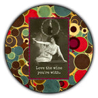 Red Coaster Set by Umlaut Brooklyn - 4 unique designs
