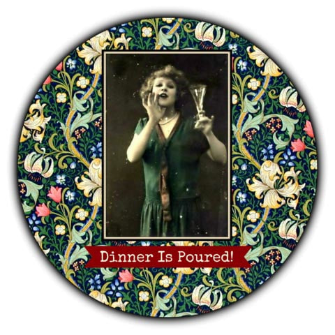 Blue Coaster Set by Umlaut Brooklyn - 4 unique designs