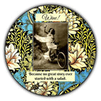 Blue Coaster Set by Umlaut Brooklyn - 4 unique designs