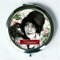 Fabulous Compact Mirror (regular and magnify) by Umlaut Brooklyn