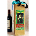 Dinner is Poured. Eco Wine or Bottle Bag by Umlaut Brooklyn