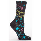 Women's Crew Socks -  Space Cadet  - Blue Q