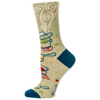 Blue Q Women's Crew Socks - Get the hell out of my kitchen