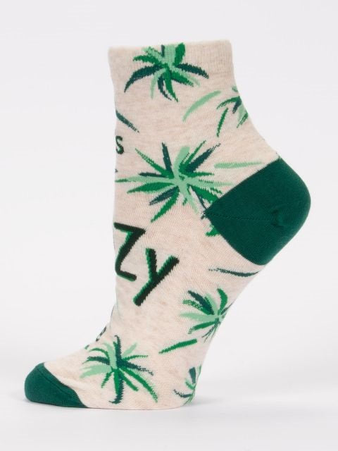 Women's Ankle Sock It's Lazy Time - Blue Q