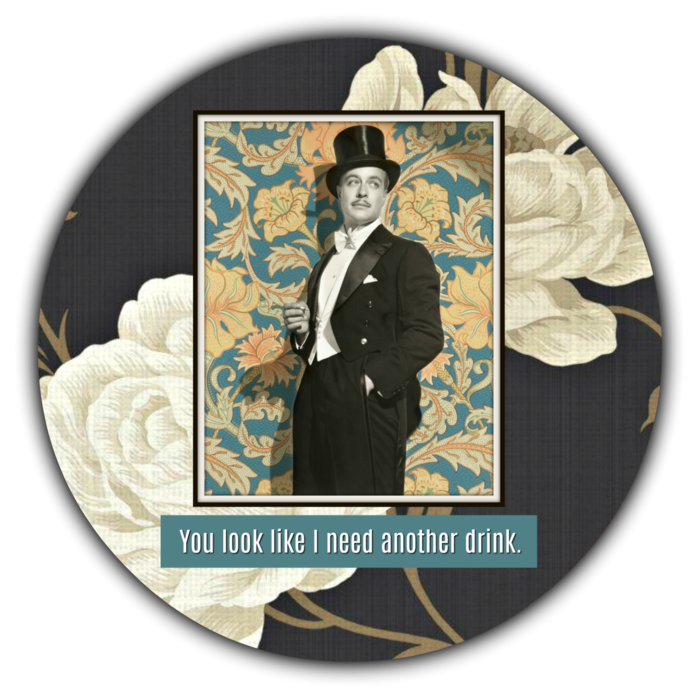 Gold Coaster Set by Umlaut Brooklyn - 4 unique designs