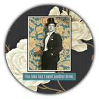 Gold Coaster Set by Umlaut Brooklyn - 4 unique designs