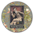 Silver Coaster Set by Umlaut Brooklyn - 4 unique designs